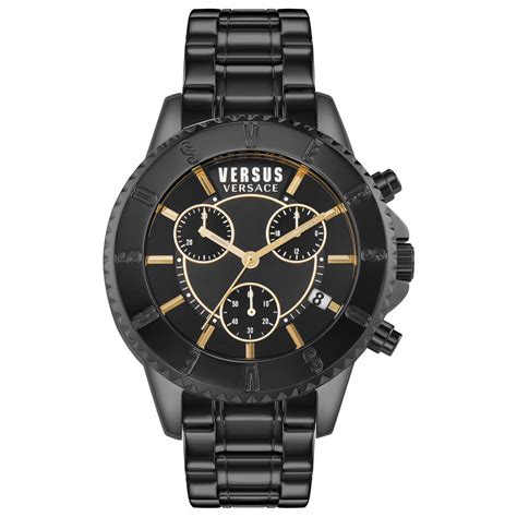 versus versace black tokyo crystal watch|VERSUS Versace Men's Tokyo Chronograph Watch, 44mm.